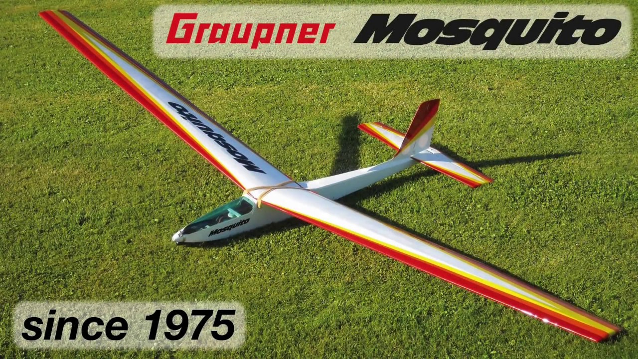 Graupner Mosquito ~ RC Model Glider & Electric Power ~ Laser-cut Balsa Rib Set