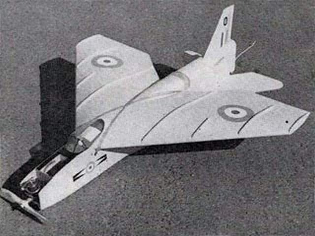 Lightning by James Osborne - 36” Semi-scale RC jet model ~ Laser-cut RIB SET