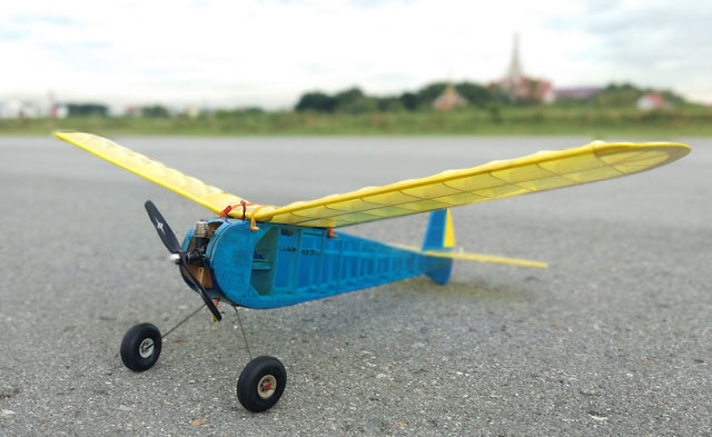 Simplex 40 ~ 42" Vintage Free Flight/RC Model ~ Laser-cut Balsa Rib Set