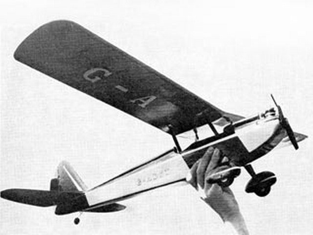 Barnstormer Baby by Dave Boddington RC model aircraft Laser-cut Balsa/Ply Parts Set