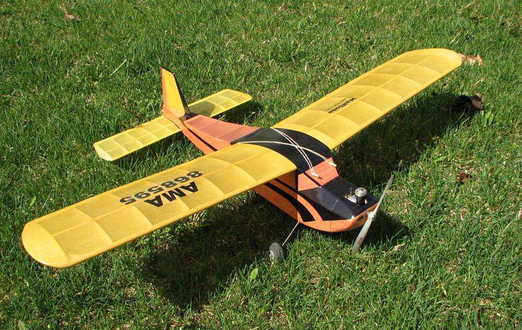 Half-Tone by Dave Platt ~ Vintage RC Model Plane ~ Laser-cut Balsa Rib Set