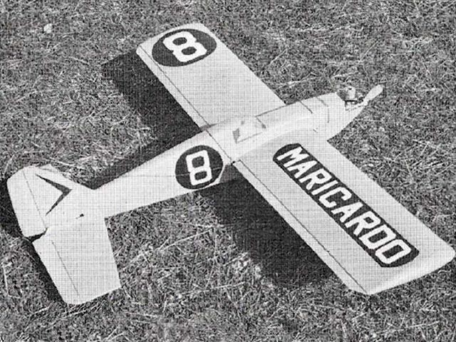 Maricardo / Carlo de Felice ~ RC 56" Sports model ~ Laser-cut Balsa Wing RIB SET