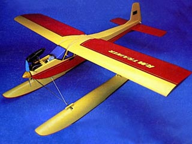 Trainer by David Boddington~ 52" RC Training model ~ Laser-cut Balsa Ply Parts Set