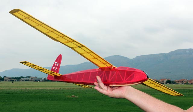 'Classic' by Veron ~ Vintage FF Model Glider ~ Laser-cut Balsa Wing RIB SET