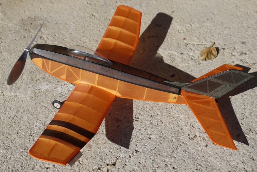 Corsair by Veron ~ Vintage Scale Rubber Model Plane ~ Laser-cut Balsa Rib Set