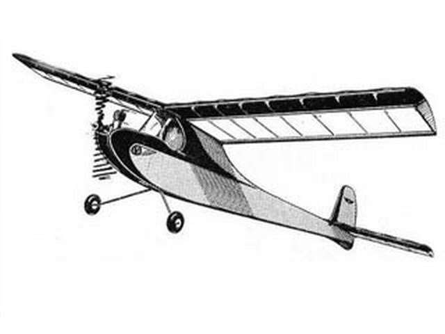 Cardinal by Veron ~ Vintage Free Flight Model ~ Laser-cut Balsa Rib Set