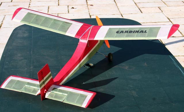 Cardinal by Veron ~ Vintage Free Flight Model ~ Laser-cut Balsa Rib Set