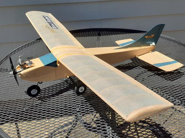 Veron Mini Robot ~ RC Model aeroplane ~ Laser-cut Balsa Wing RIB SET