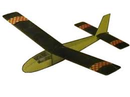 kk 'Pioneer' ~ Vintage Free-flight Model Glider ~ Laser-cut Balsa Rib set