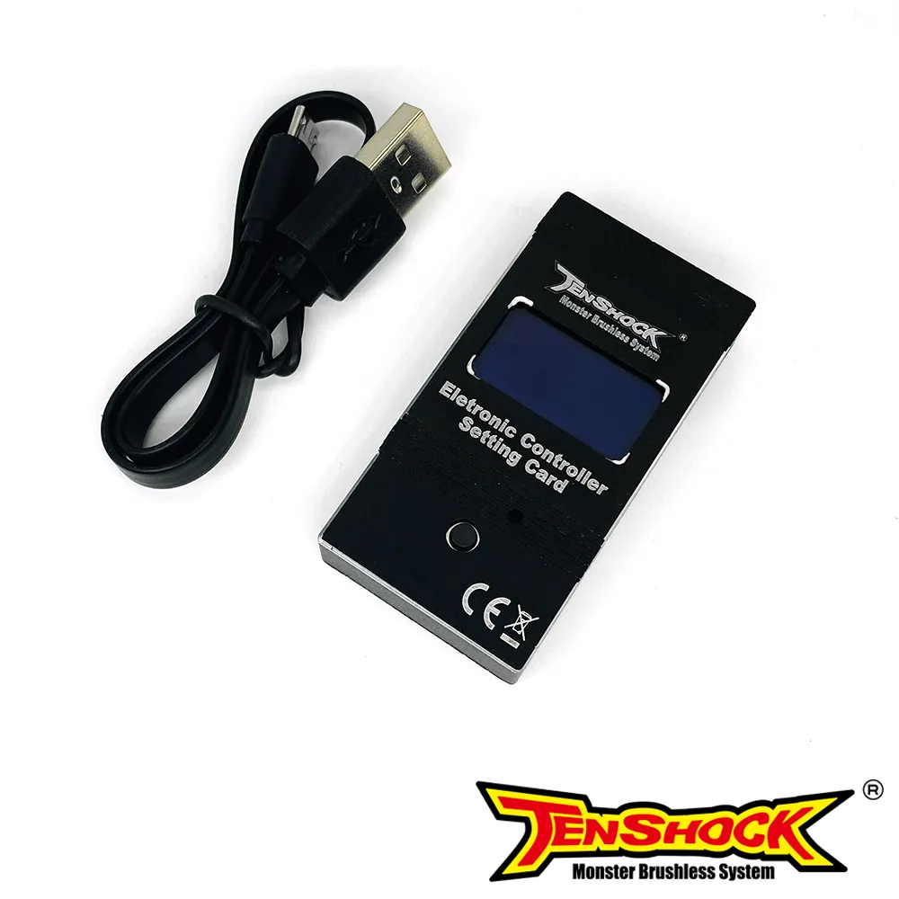 Tenshock ESC Program Card