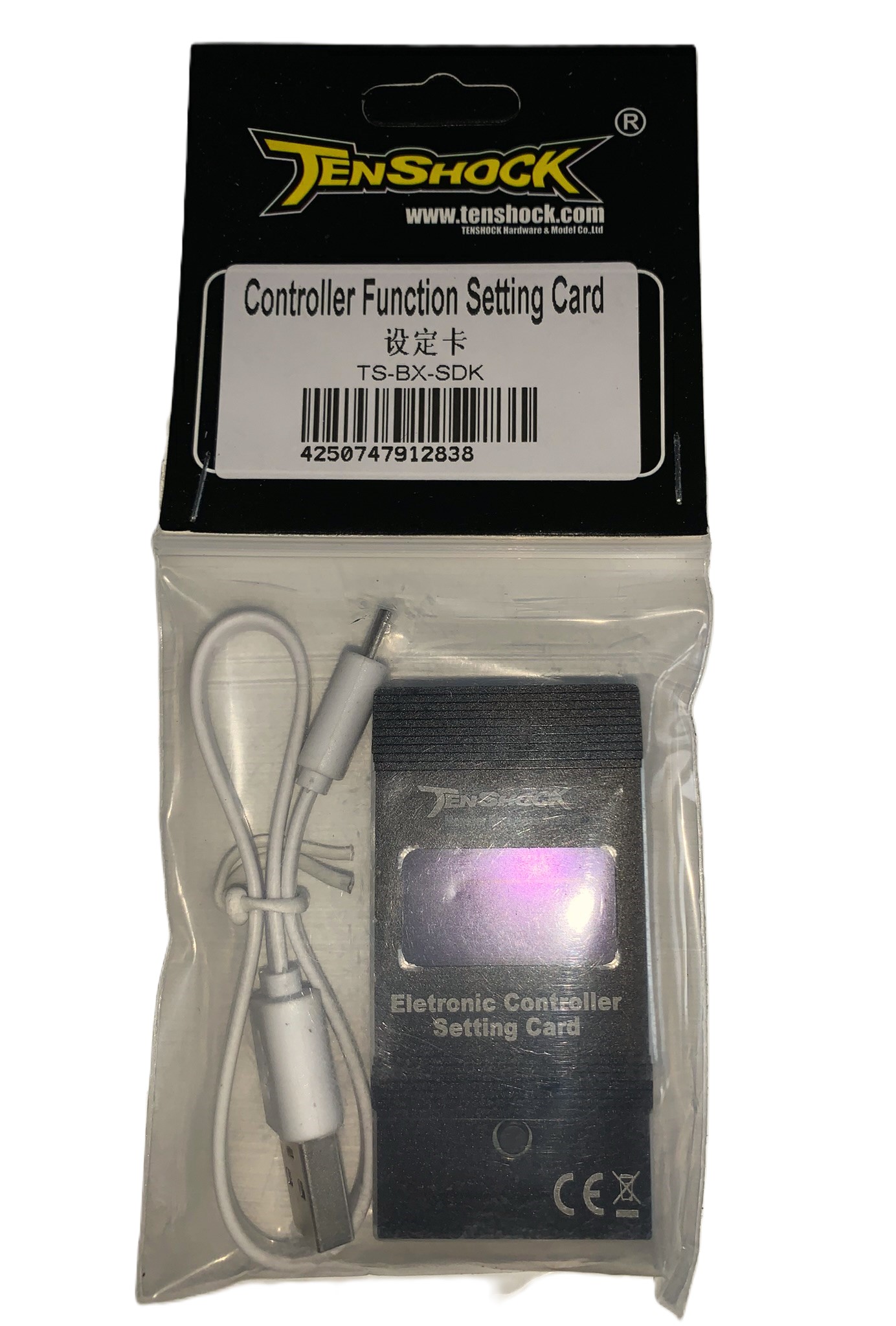 Tenshock ESC Program Card