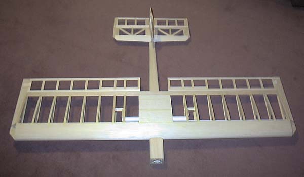 Limbo Dancer 0.6 ~ Fun Fly RC model at 60% scale - Laser-cut Balsa Wing RIB SET