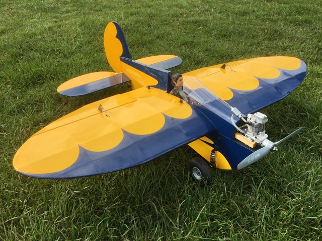 Speedy Bee by Andy Clancy - 40" RC Sports model - Laser-cut Balsa Rib Set