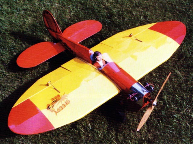Speedy Bee by Andy Clancy - 40" RC Sports model - Laser-cut Balsa Rib Set