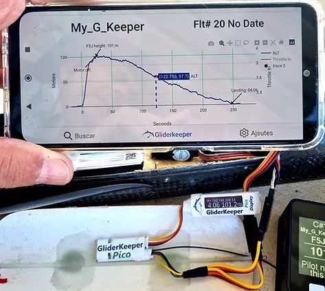GliderKeeper - Pico Altimeter & Display unit bundle