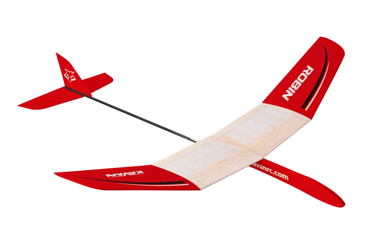 Kavan Robin - Free flight Glider Kit - wing span 495mm