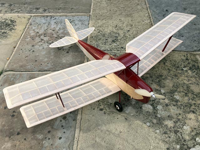 Mercury 'Tiger Moth' - RC Scale Model plane - Laser-cut RIB SET