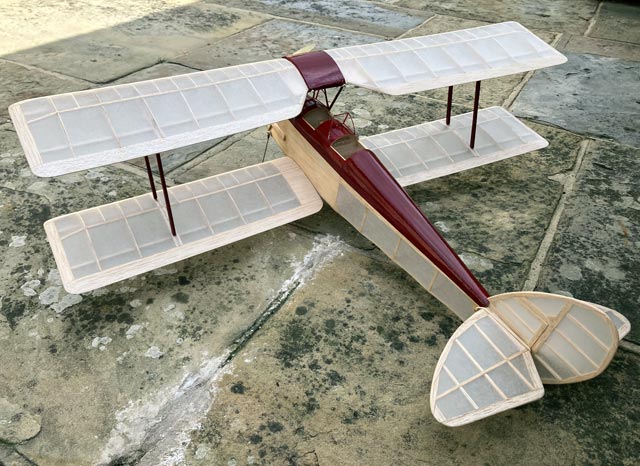 Mercury 'Tiger Moth' - RC Scale Model plane - Laser-cut RIB SET