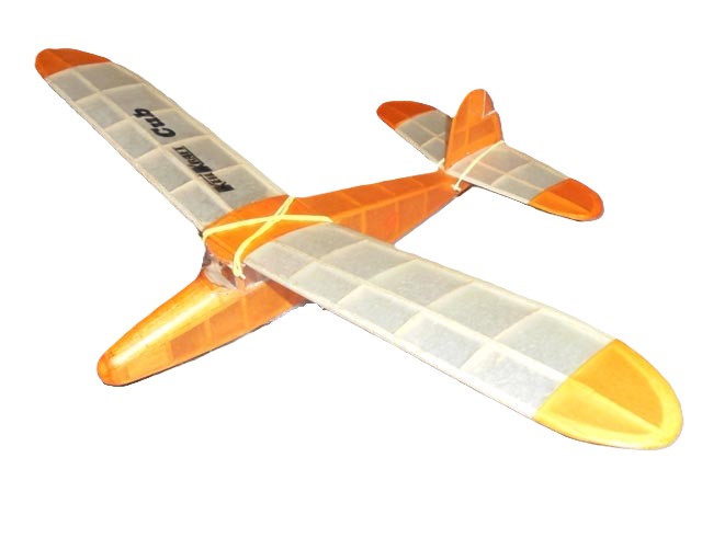 Keil Kraft Cub ~ 20" FF Glider / Jetex ~ Laser-cut Balsa Wing RIB & parts SET