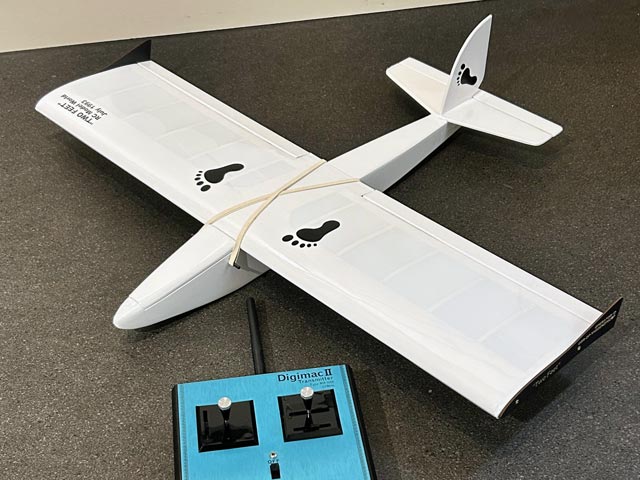 "Two Feet" ~ 24" RC Slope Soarer ~ Laser-cut Balsa Wing RIB & Former SET