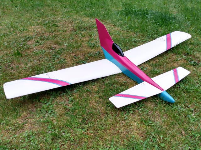 Amazing Grace ~ 64" RC Canard Slope Soarer ~ Laser-cut Wing RIB & Former SET