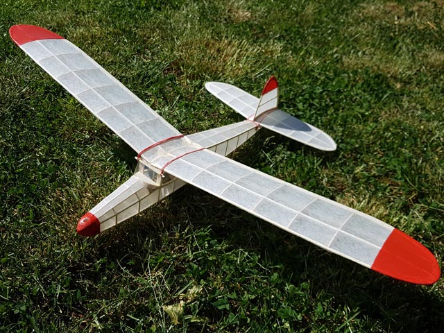 Keil Kraft Cadet ~ 30" Free flight Glider ~ Laser-cut Balsa Wing RIB & parts SET