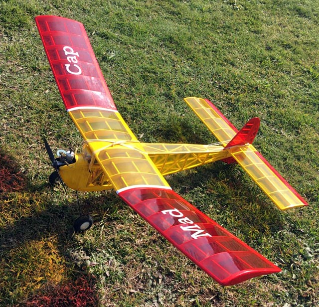 Madcap ~ Vic Smeed 46" FF/RC Model Plane ~ Laser-cut Balsa RIB & Former SET