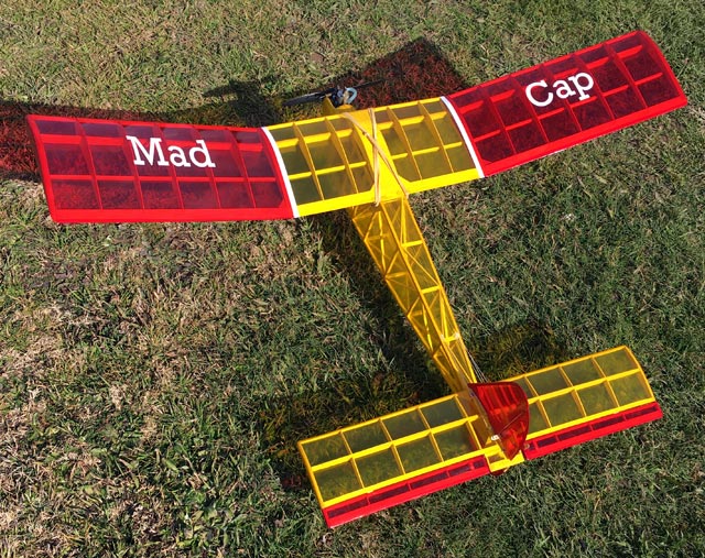 Madcap ~ Vic Smeed 46" FF/RC Model Plane ~ Laser-cut Balsa RIB & Former SET