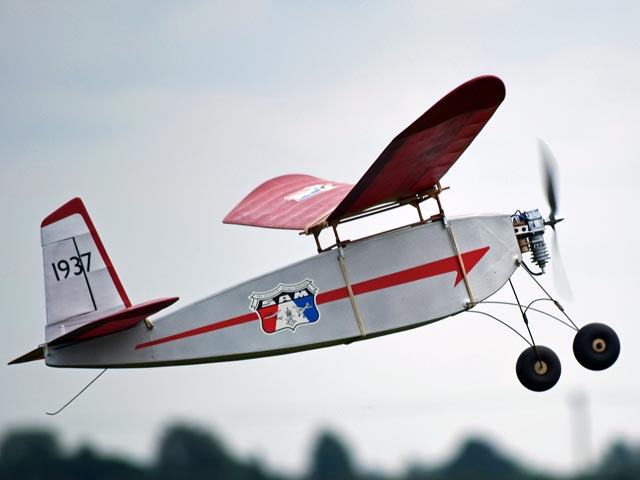 Wigdor Wasp ~ 40" Vintage Free Flight/RC Model ~ Laser-cut Balsa RIB SET only