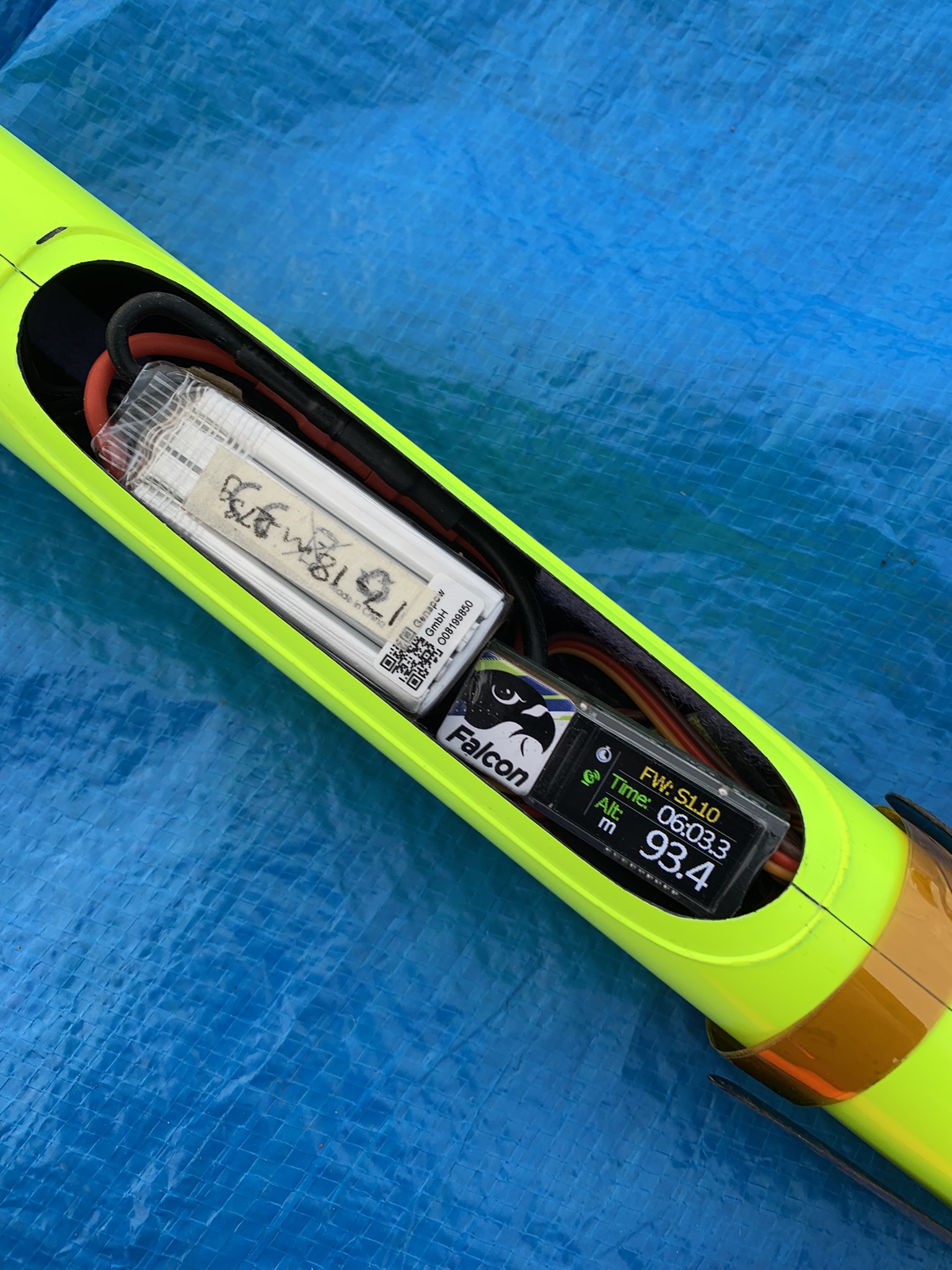 RC Electronics Falcon Flight Data Module ~ FAI F5J/F5L Approved Altimeter