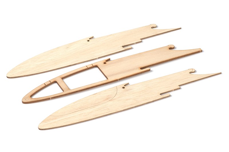 Kavan Mini Falke - Free flight Glider Kit - wing span 710mm