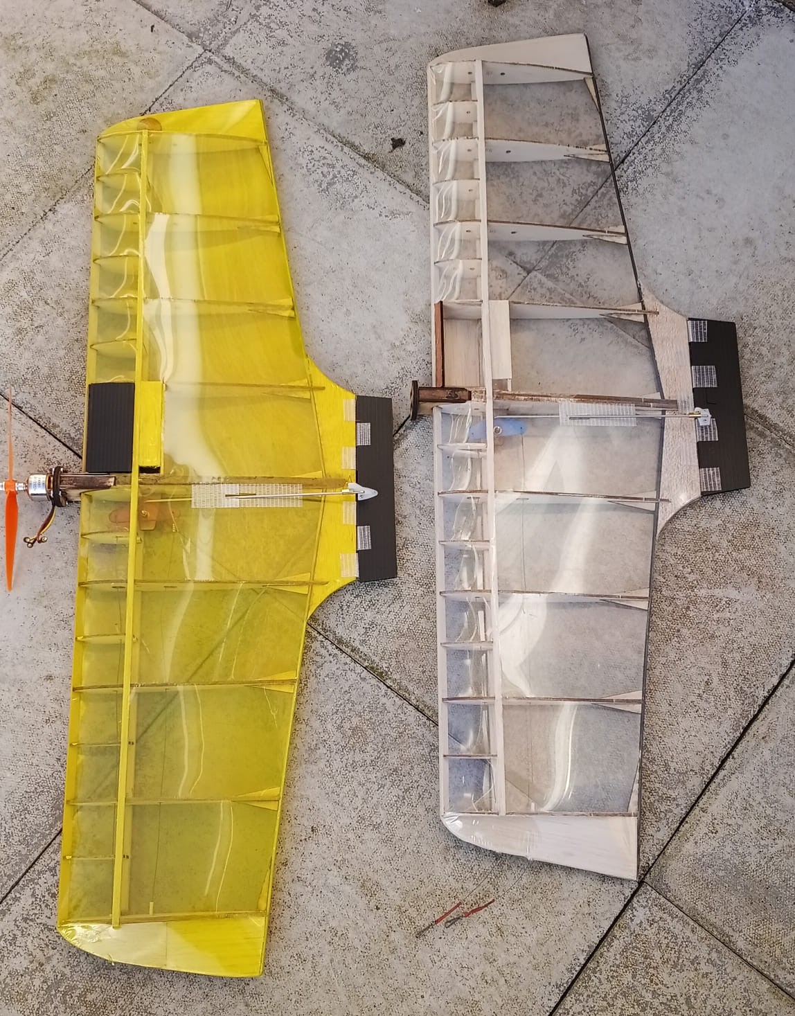 Hawk E6 ~ 35" Electric Control Line Combat ~ Double Rib & Parts Set Only