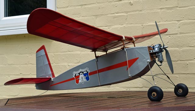 Wigdor Wasp ~ 40" Vintage Free Flight/RC Model ~ Laser-cut Balsa RIB SET only