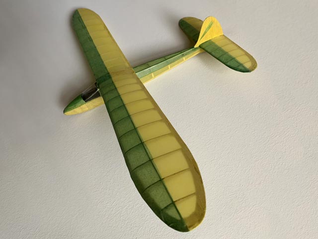 Frog Diana - 36in Vintage Model Glider Laser Cut Balsa Wing & Tail RIB Set ONLY