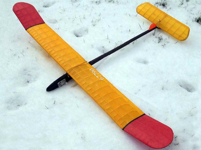 Aiglet ~ 47" Nordic A/1 towline glider ~ Laser-cut Balsa Wing & Tail RIB SET