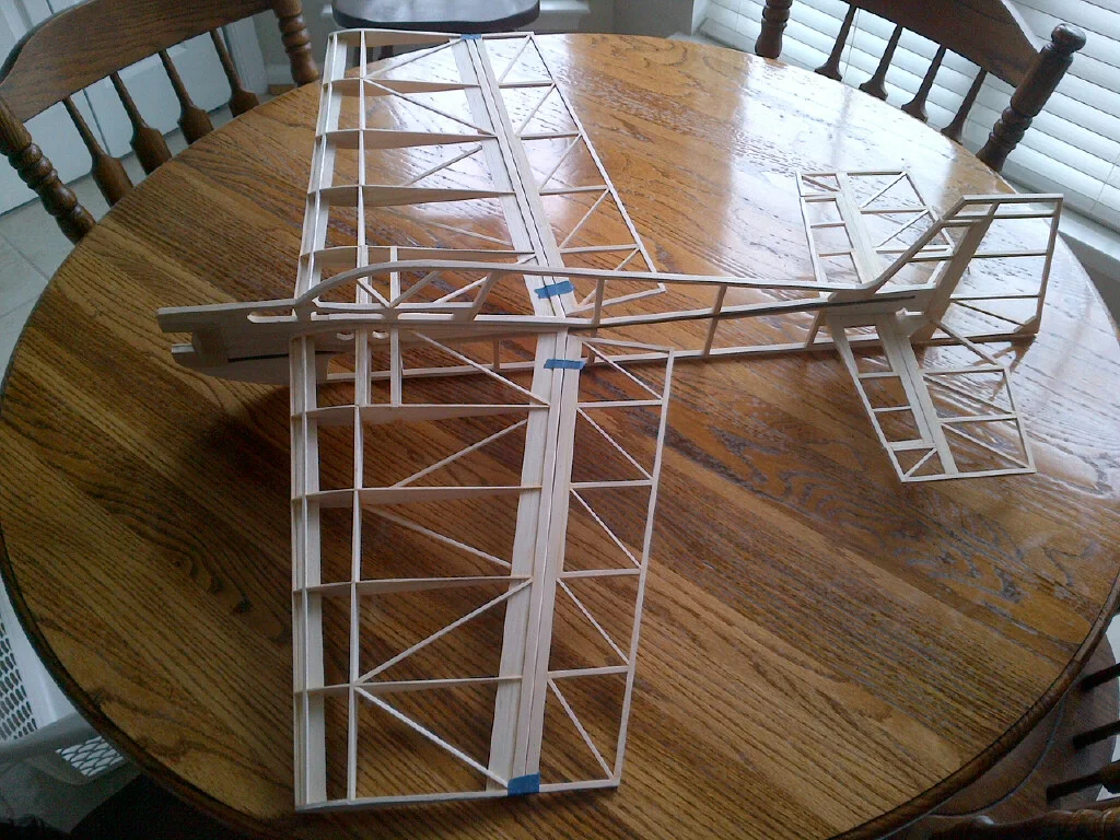 Slick 360-35" ~ 3D silhouette RC model trainer ~ Laser-cut parts SET