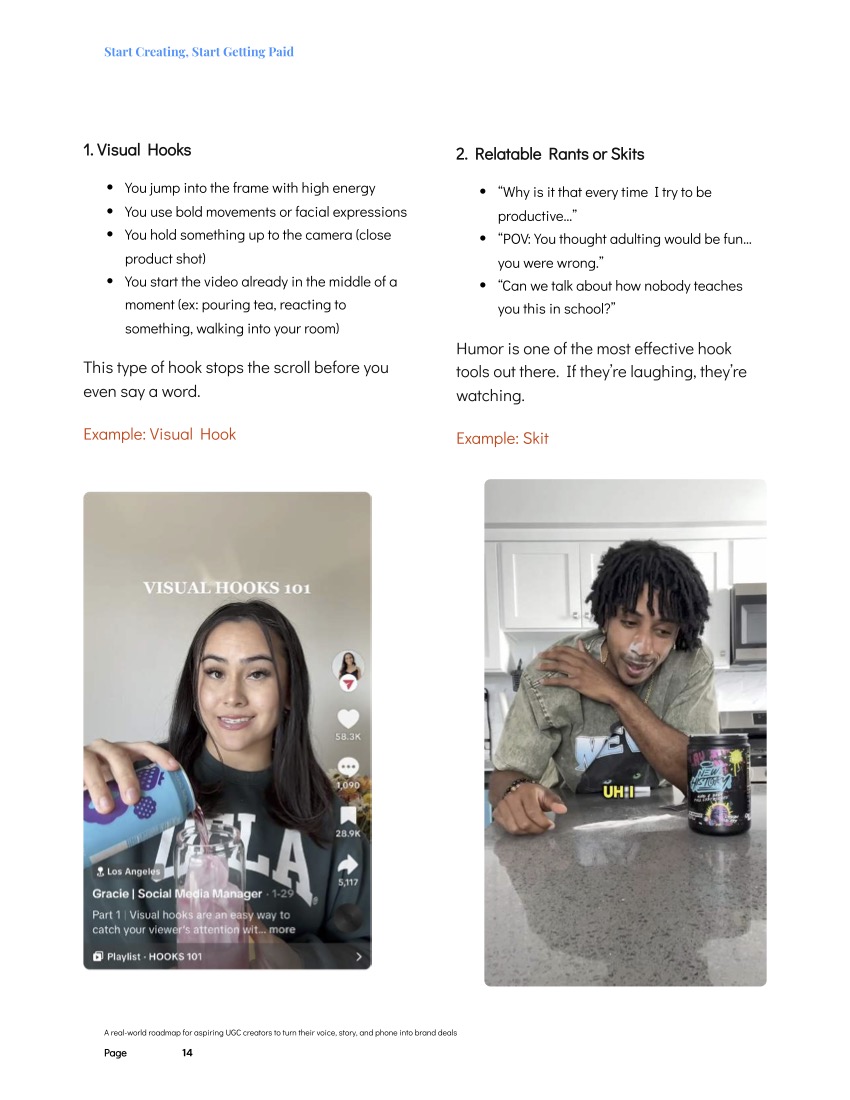 Start Creating, Start Getting Paid