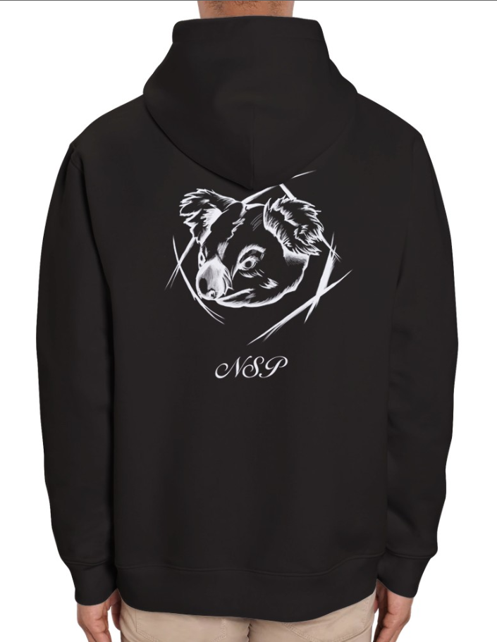 KOALA Black Hoodie