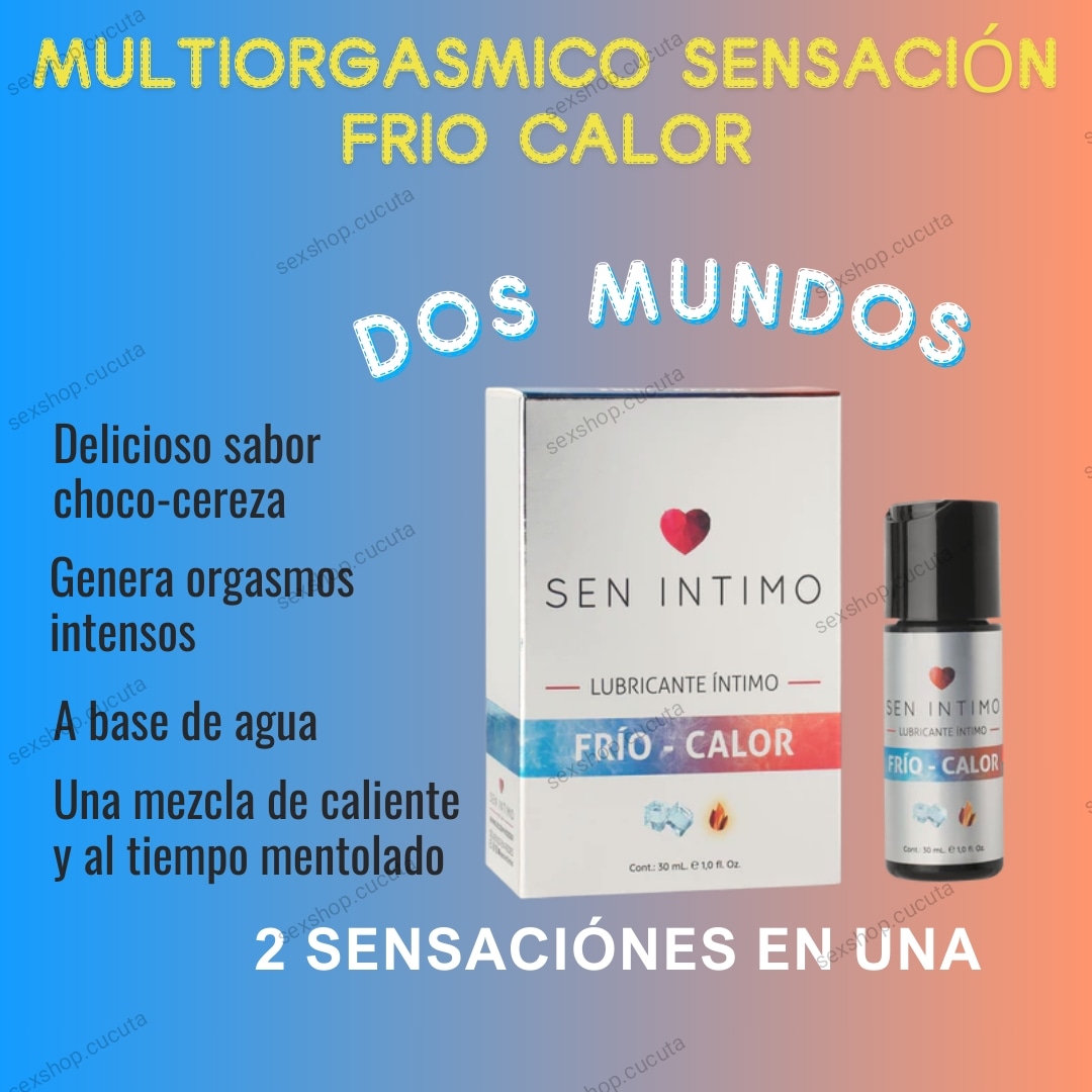 Multiorgasmico frío-calor sabor choco-cereza 