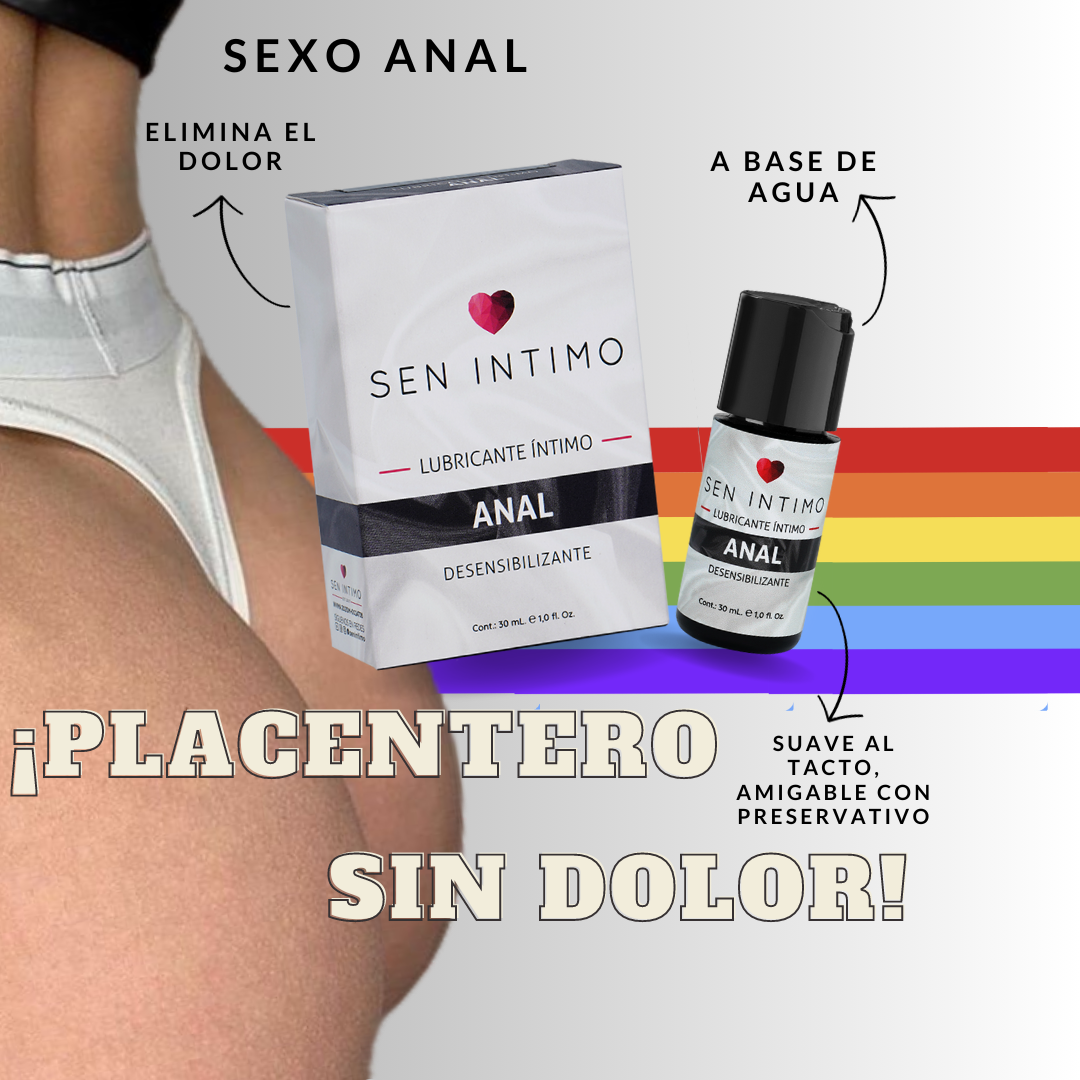 Lubricante anal  desensibilizante
