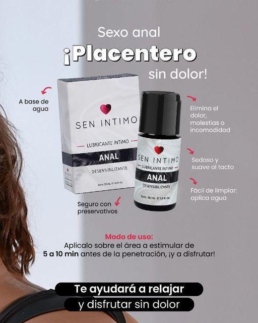 Lubricante anal  desensibilizante