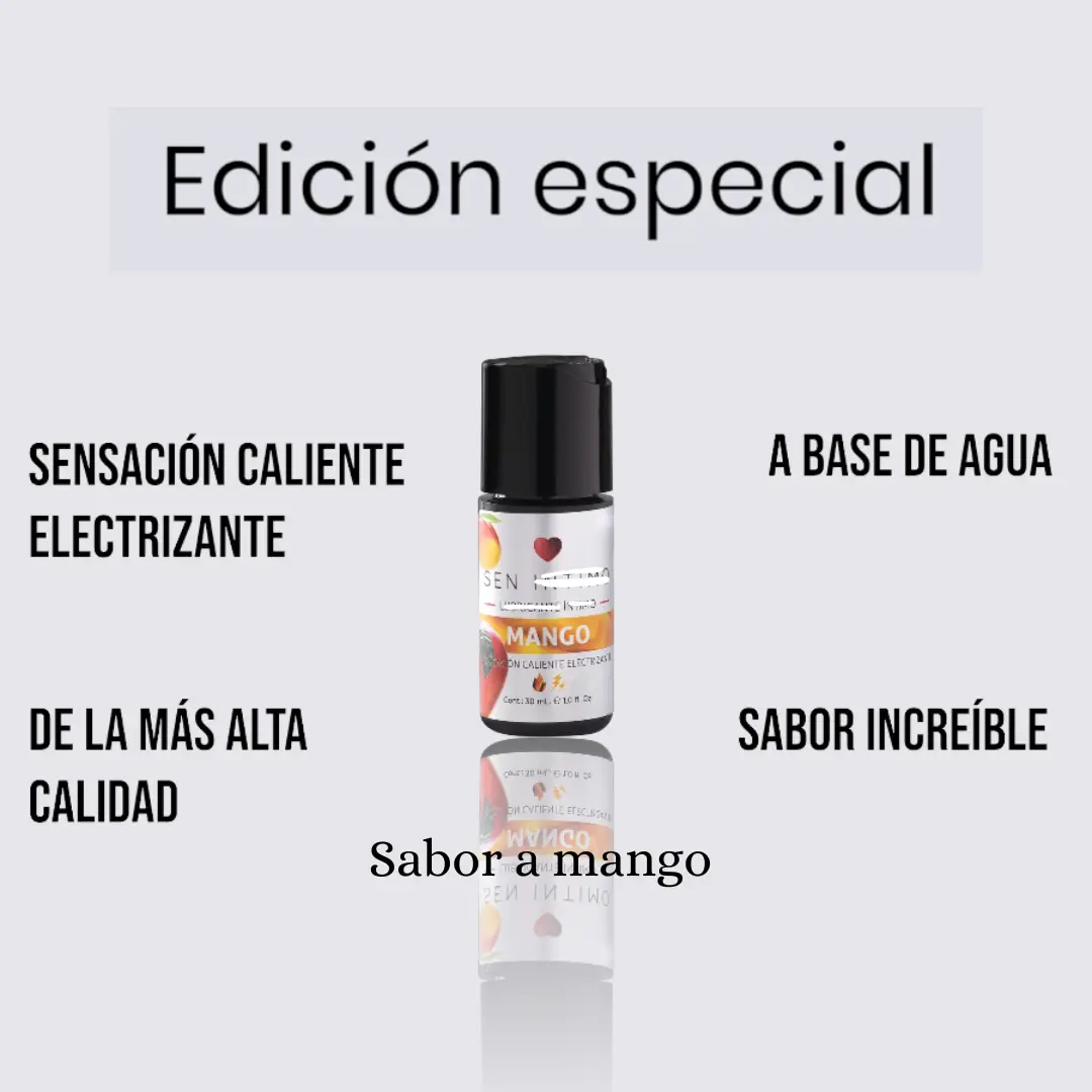 Lubricante mango edición especial.💎