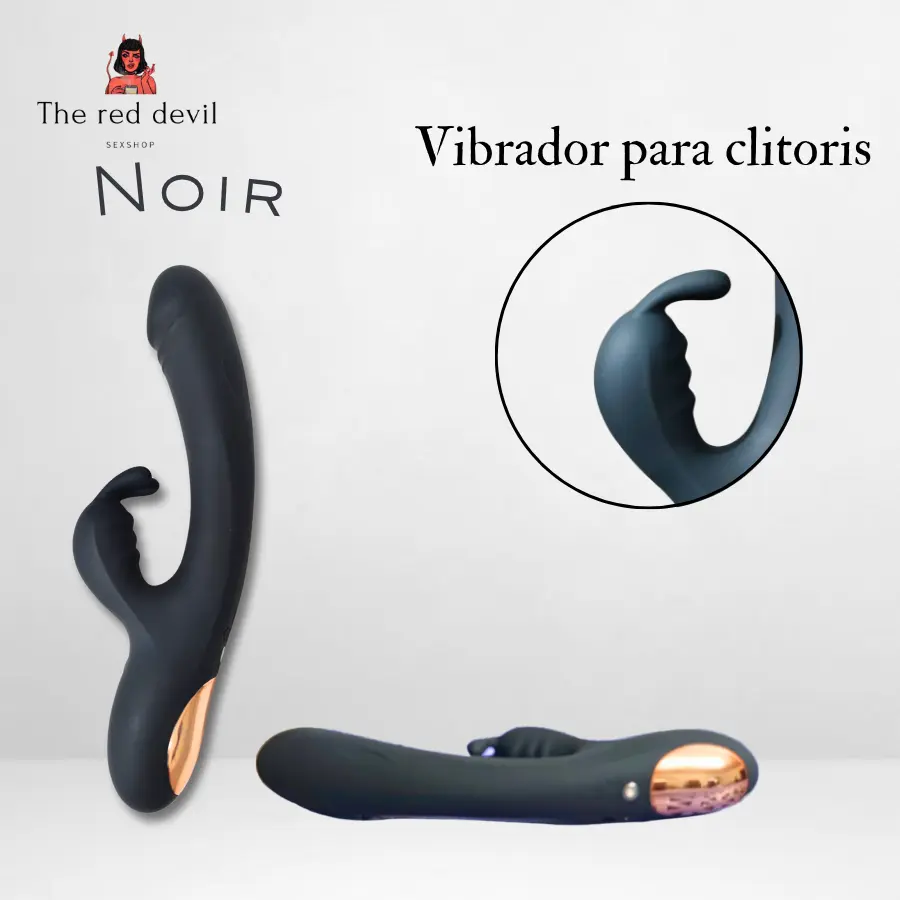 Noir vibrador doble estimulación 