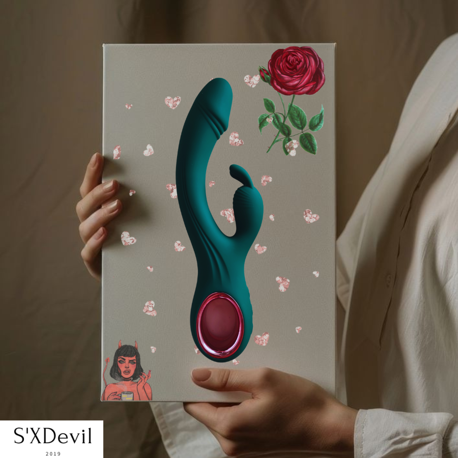 Vibrador doble verde mente
