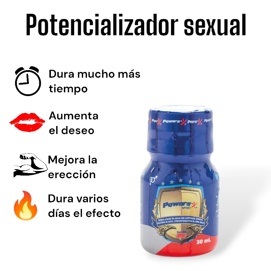 Potencializador sexual powe X