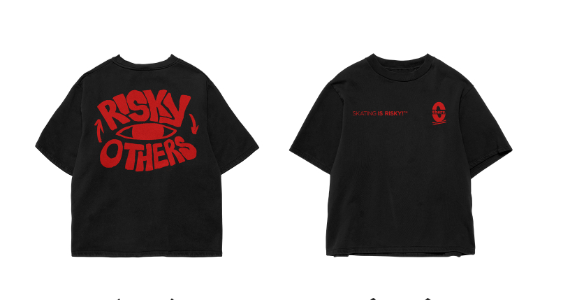 SKATING IS RISKY x OTHERS SKATEBOARDING