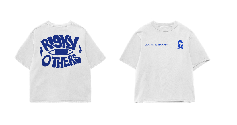 SKATING IS RISKY x OTHERS SKATEBOARDING