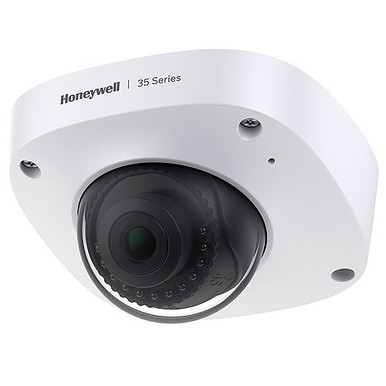Honeywell HC35W25R3 35 Series 5MP IR Fixed Micro Dome IP Security Camera, 2.8mm Lens, White