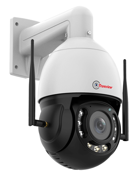 T18106 3MP 4G Dome PTZ Camera