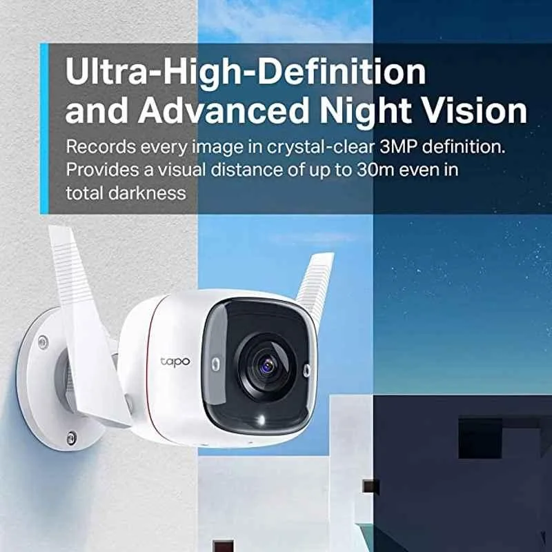 TP-Link Tapo C310 3MP Outdoor Security Wi-Fi Camera